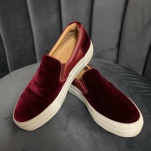 GREATS Brooklyn for JCrew velvet slides sz 8.5